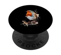 Robin colorful design PopSockets Adhesive PopGrip