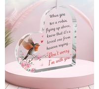 Robin Gifts Robin Memorial Plaques Robin Ornaments Remembrance Plaque Memory Gifts For Lost Ones Memorial Gifts For Loved Ones Bereavement Remembrance Gifts For Loss Of Mum Dad Grandma Grandpa Friend