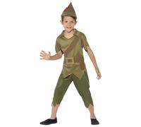 Robin Hood Costume Set in Green | Size: 7-9 Years Robin Hood Green 7-9 Years