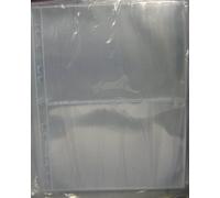 Robin Hood Direct Banknote & Postal Cover Album Spare Pages 2 Section (Pack of 20)