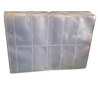 Robin Hood Direct Cigarette & Tea Card 10 Section Album Storage Pages (Pack of 10)