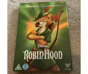 ROBIN HOOD DVD O RING VERSION LIMITED EDITION Walt Disney Cartoon Sealed UK