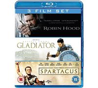 Robin Hood/Gladiator/Spartacus [Blu-ray] [Region A & B & C]