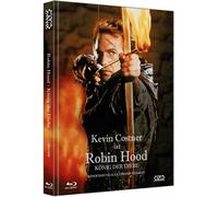 ROBIN HOOD PRINCE OF THIEVES Kevin Costner / 2 Disc Mediabook NEW RB Blu Ray