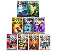Robin Hood Series by Robert Muchamore 9 Books Collection Set (Hacking, Heists & Flaming Arrows, Piracy, Paintballs & Zebras, Jet Skis, Swamps & Smugglers, Drones, Dams & Destruction & 5 more...)