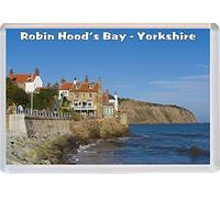 Robin Hood's Bay - Yorkshire - Fridge Magnet 96 x 67 mm JUMBO SIZE BBSM1653