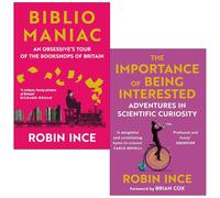 Robin Ince Collection 2 Books Set (Bibliomaniac & The Importance of Being Interested)