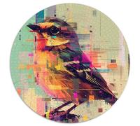 Robin Jigsaw Puzzles Puzzles for Adults Kids. 1000 Piece Impossible Challenge Toy Educational Games Home Decoration for Educational Games Gifts 1000pcs (67.5x67.5cm)