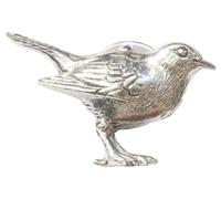 Robin Lapel Pin Badge In Velvet Pouch Or Gift Box With Free Engraving 539