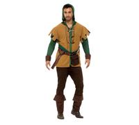 Robin Of The Hood Costume, Historical Fancy Dress, XL