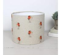 Robin Print Lampshade (20cm Diameter Table/Standard Lamp)
