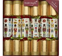 Robin Reed 6 x 12 (30cm) Christmas Crackers NUTCRACKER COLLECTABLE ORNAMENTS