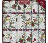 Robin Reed 6 x 12 inch Festive Foliage Christmas Crackers