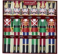 Robin Reed 6 x 13 (33cm) Racing NUTCRACKER Christmas Crackers - Handmade 72011