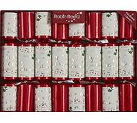 Robin Reed 8 x 10 Handmade Christmas Crackers Jingle Bells Musical crackers