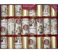 Robin Reed 8 x 10 inch Handmade Music Christmas Crackers Classic Angels - with musical whistles (51886)