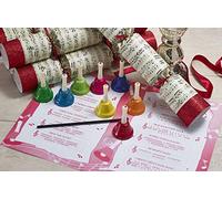 Robin Reed 8 x 14 Handbells Musical christmas crackers contains metal bells