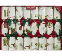Robin Reed 8 x 14 Handmade Christmas Crackers Sleigh Bells containing musical handbells