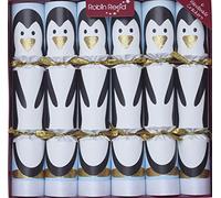 Robin Reed Set of 6 Racing Penguin Christmas Crackers