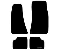Robin Reliant 1973 to 2002 Car Mats UK-Made Tailored Fit Carpet Floor Mats Full Coverage Compatible Accessory Black Trim