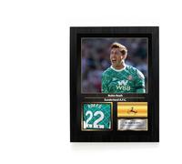 Robin Roefs Printed Signed Poster - Sunderland AFC & Netherlands Goalkeeper Tribute Wall Art - Premier League Football Memorabilia for Fans & Collectors, A4 Poster + Black Frame