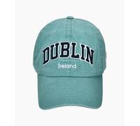 Robin Ruth Dublin Ireland Baseball Cap, Light Blue, Embroidered Design, Adjustable Casual Hat