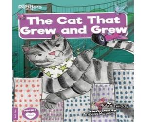 Robin Twiddy Cat That Grew & Grew Paperback Book Robin Twiddy Multicolor