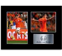 Robin van Persie Football Player Signed Printed Autograph Photo Display Gift A4 Poster