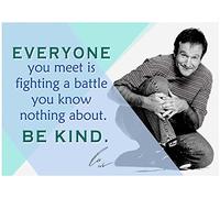 Robin Williams Motivational Poster Quote Inspirational Quotes Classroom Posters Movie Comedian Actor Awards Billiard Comic Merchandise Theater Autograph Famous Homeschool Perseverance Awareness P080
