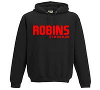 Robins Its in The Blood Premium Hoodie Gift XX-Large Black