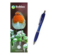 Robins RSPB Slim Calendar 2027 + EXCLUSIVE LIMITED EDITION PEN