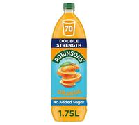 Robinso Squash 1.75L Variety Pack - Assorted Fruit Flavours, No Added Sugar, Concentrated Cordial Drink (Robinsons Double Strength Orange No Added Sugar Squash 1.75L)
