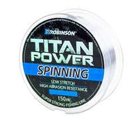 Robinson 150 m titanium power spinning fishing line from diameter 0.155 mm - diameter 0.330 mm available (diameter 0.330 mm / load capacity 21.0 kg).