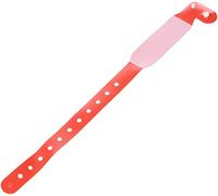 Robinson 6032 Namelets ID Bracelets Adult Write-On Red (Pack of 100)