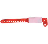 Robinson 6033 Namelets ID Bracelets Child Write-On Red (Pack of 100)