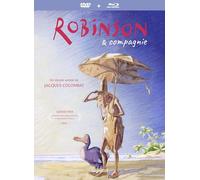 Robinson et compagnie (combo DVD et BLU-RAY) (Robinson Crusoé) [Édition Collector Blu-ray + DVD + Livre]