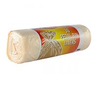 ROBINSON YOUNG 432 Safewrap Pedal Bin Liners, Standard (Pack of 120), White