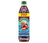 Robinsons Apple & Blackcurrant No Added Sugar Squash PMP 750ml