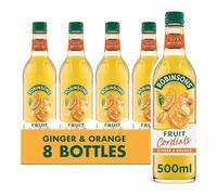 Robinsons Cordials, Ginger and Orange, 500ml Bottle (Pack of 8)