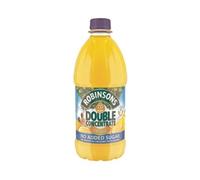 Robinsons Double Concentrate Orange Squash No Added Sugar 1.75L (Pack of 2) 4020