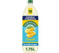 Robinsons Double Strength Lemon No Added Sugar Squash 1.75L