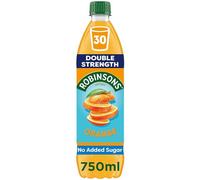 Robinsons Double Strength Orange No Added Sugar Squash 750ml