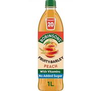 Robinsons Fruit & Barley Peach Squash, 1L