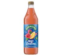 Robinsons Fruit Creations, Real Fruit Squash, Lemon and Raspberry, 1L