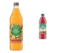 Robinsons Fruit Creations Zesty Orange and Mango Juice, 1L & Summer Fruits Squash, 1L