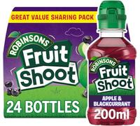 Robinsons Fruit Shoot Apple & Blackcurrant Juice Drinks, 200ml, Pack of 24