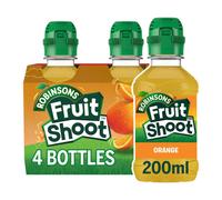 Robinsons Fruit Shoot Orange Juice Drink 4 X 200ml