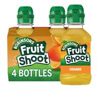 Robinsons Fruit Shoot Orange Kids Juice | 200ml Bottle | 4 Pack