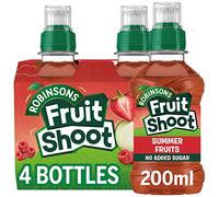 Robinsons Fruit Shoot Summer Fruits Kids Juice Drink 4 x 200ml