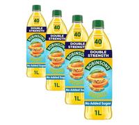 Robinsons Fruit Squash Double Strength Orange & Pineapple No Added Sugar 1L (Pack of 4)